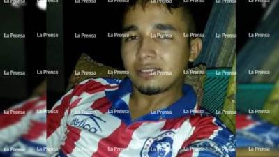 Víctima. Alex Eleazar Salgado.