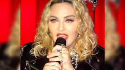 La cantante Madonna.