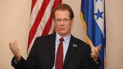 Embajador de EUA en Honduras, James Nealon. Foto de archivo.