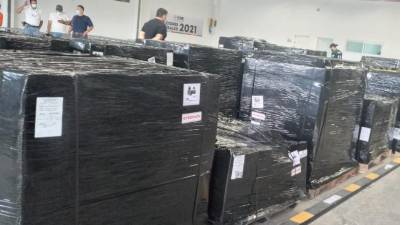 Con esta nueva entrega se cumple con el 65% del contrato con el CNE.