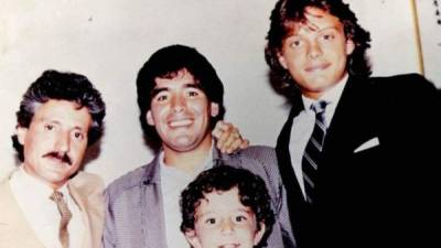 Diego Maradona era la gran figura del Mundial de México 86 y fue así como conoció al cantante juvenil Luis Miguel.