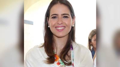 La vicecanciller María Andrea Matamoros.