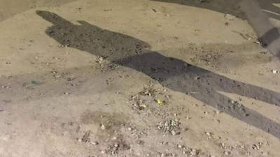 Imagen de la escena del crimen en donde fue ultimado el joven.