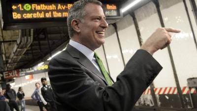 El alcalde de Nueva York, Bill de Blasio. EFE/Archivo