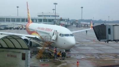 Por varias horas el aeropuerto estuvo paralizado.