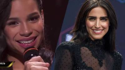 Bárbara de Regil convivió con los estudiantes de La Academia, entre ellos la hondureña Angie Flores.