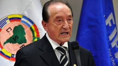 Eugenio FIgueredo, expresidente de la Conmebol y expresidente de la FIFA.