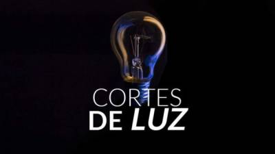 La interrupción del servicio de energía en las colonias de San Pedro Sula será de 8:00 am a 4:00 pm.