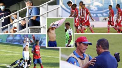 Las imágenes de los partidos dominicales de la Jornada 13 del Torneo Apertura 2020 con los triunfos de Olimpia y Motagua.