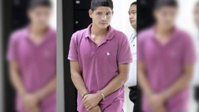 Marlon Flores aceptó ayer los hechos ante los jueces de sentencia.