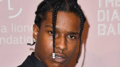 El rapero estadounidense A$AP Rocky. AFP.