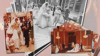 Siete fotografías en color y siete en blanco y negro en las que se puede a Diana minutos antes de mostrarse por primera vez como Princesa de Gales y mujer del heredero de la Corona Británica © Lord Patrick Lichfield/RR Auction.com