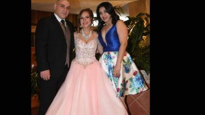 Jabra Gianini, Juliette Gianini Bonilla y Carolina Bonilla.