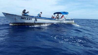 La tripulación fue rescatada hoy.