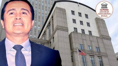 Tony Hernández enfrenta cargos por narcotráfico en Estados Unidos. En la gráfica, el día de su arresto en el aeropuerto de Miami mientras era interrogado por un agente de la DEA.