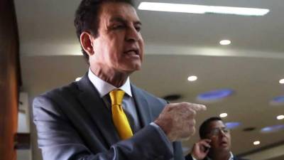 Salvador Nasralla, designado presidencial electo y líder del Partido Salvador de Honduras (PSH).