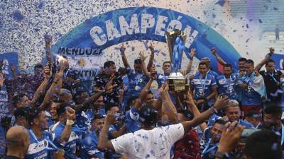 El Motagua celebró un nuevo título en el fútbol hondureño.