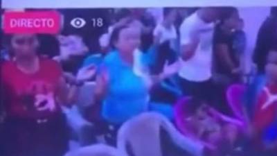 Matan a hondureña en pleno culto dentro de iglesia y queda grabado en Facebook live
