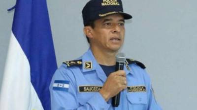 Leonel Sauceda se desempeñó como jefe policial departamental en Olancho en 2014 y en 2012 tuvo la jefatura metropolitana numero dos en San Pedro Sula.
