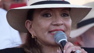 Xiomara Castro es la primera presidenta electa de Honduras.