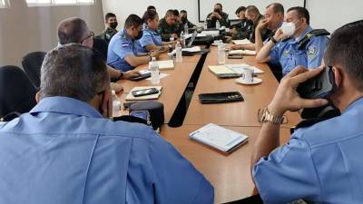 Los altos mandos se reunieron en Tegucigalpa para definir las nuevas operaciones policiales.