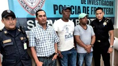Los colombianos fueron puestos a la orden de la Dirección de Migración y Extranjería de San Pedro Sula para su posible deportación.