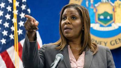 La fiscal general de Nueva York, Letitia James.