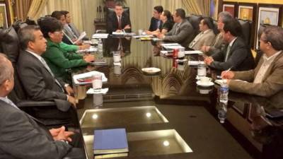 El presidente de la Corte Suprema de Justicia, Rolando Argueta, lidera la comisión interinstitucional.