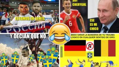 Los mejores memes que nos dejaron los últimos partidos de cuartos de final Suecia-Inglaterra y Rusia-Croacia en el Mundial 2018.