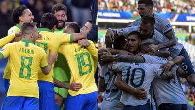 Brasil y Argentina se cruzan en semifinales de la Copa América-2019.