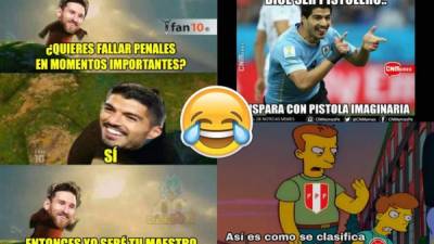 Los divertidos memes que dejó la eliminación de Uruguay contra Perú en los cuartos de final de la Copa América con Luis Suárez como protagonista.
