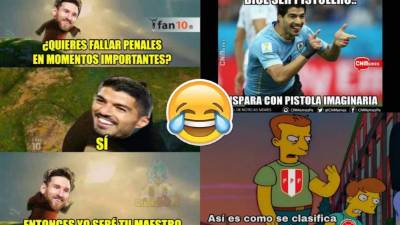 Los divertidos memes que dejó la eliminación de Uruguay contra Perú en los cuartos de final de la Copa América con Luis Suárez como protagonista.