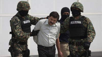 El Chapo Guzmán es pretendido por Estados Unidos para su encarcelamiento en el país norteamericano.