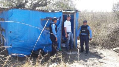 El supuesto narcolaboratorio para procesar marihuana se encontró en la colonia Altos de Santa Rosa de Tegucigalpa.