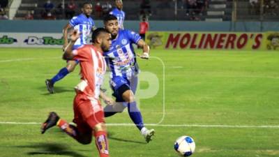 Vida y Victoria igualan sin goles en el estadio Ceibeño. Foto Edgar Witty