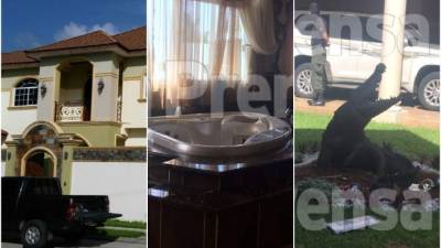 Las autoridades ejecutaron varios allanamientos en San Pedro Sula, Comayagua y Copán.