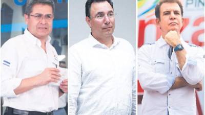 Entre Juan O. Hernández, Luis Zelaya y Salvador Nasralla queda lograr un acuerdo.