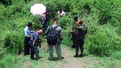 El pequeño cuerpo no fue identificado al momento del levantamiento de ley.