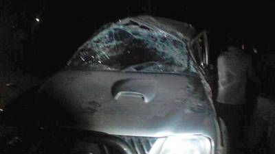 El accidente ocurrió en horas de la noche del sábado en una aldea de Quimistán, Santa Bárbara.