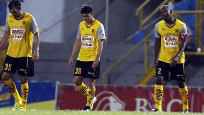 El Real España está en el sótano del campeonato. Foto Delmer Martínez