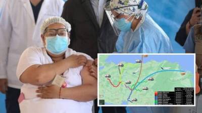 La llegada del lote de vacunas de AstraZeneca a territorio hondureño está previsto para este sábado en horas de la mañana.