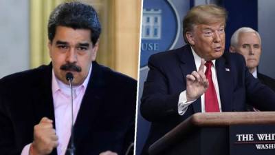 Nicolás Maduro rechazó los cargos en Estados Unidos por narcotráfico y acusó a Donald Trump de comportarse como los 'cowboys racistas'. Foto AFP