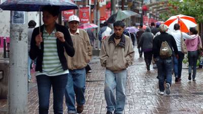 United Nations Secretary-General Antonio Guterres (R) and UN Climate Change Executive Secretary Patricia Espinosa hold a press conference, at the 'IFEMA - Feria de Madrid' exhibition centre, in Madrid, on December 1, 2019, on the eve of the opening of the UN Climate Change Conference COP25. - Spain's Socialist government offered to host this year's UN climate conference, known as COP25, from December 2 to December 13, 2019, after the event's original host Chile withdrew last month due to deadly riots over economic inequality. Spanish authorities expect some 25,000 participants and 1,500 journalists from around the world to attend the two-week gathering in Madrid. (Photo by CRISTINA QUICLER / AFP)