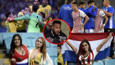 Las imágenes que dejó la dramática clasificación de Brasil a semifinales de la Copa América tras superar a Paraguay en la tanda de penales. Larissa Riquelme volvió a llamar la atención, pero otra paraguaya lo opacó.