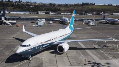 Un Boeing 737 Max se estrelló en Etiopía el domingo pasado con 157 pasajeros a bordo./AFP.
