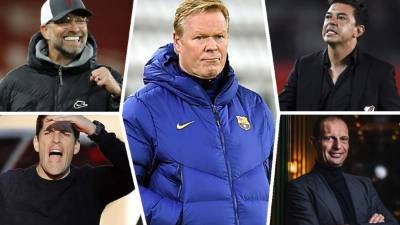 El futuro de Ronald Koeman está en el aire en el FC Barcelona. El final de temporada dejó muy señalado al entrenador tras quedar sin opciones de ganar la Liga Española. Ahora, los diarios españoles ofrecen una extensa lista de entrenadores que pueden dirigir al clul azulgrana si el holandés se marcha.