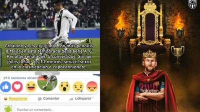Los mejores memes del día en el mundo del deporte, con Messi, Barcelona, Real Madrid y Cristiano Ronaldo como protagonistas.