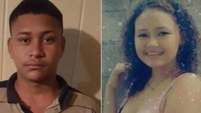 Foto en vida de los menores asesinados Elmer Jonathan García Fuentes y Vanessa Gutiérrez.
