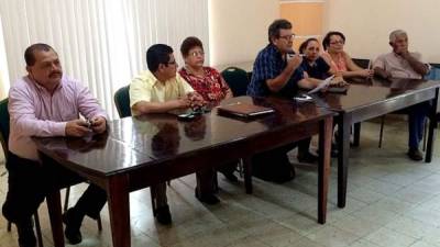 Los dirigentes sindicales explicaron la ruta que marcharán el próximo 1 de mayo en San Pedro Sula.