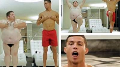 Cristiano Ronaldo ha protagonizado un divertido comercial con el comediante Christian Busath.